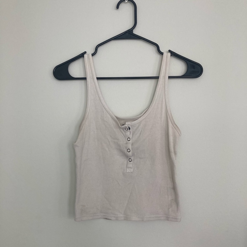 White tank top